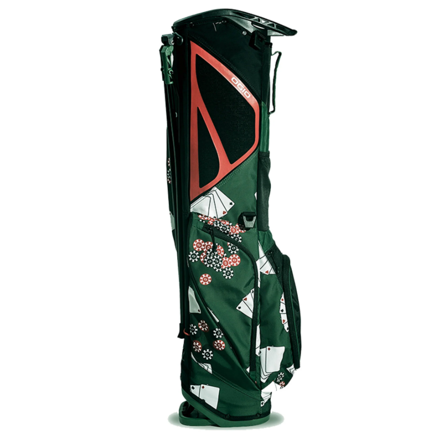 OGIO Featherlite Golf Stand Bag – Poker